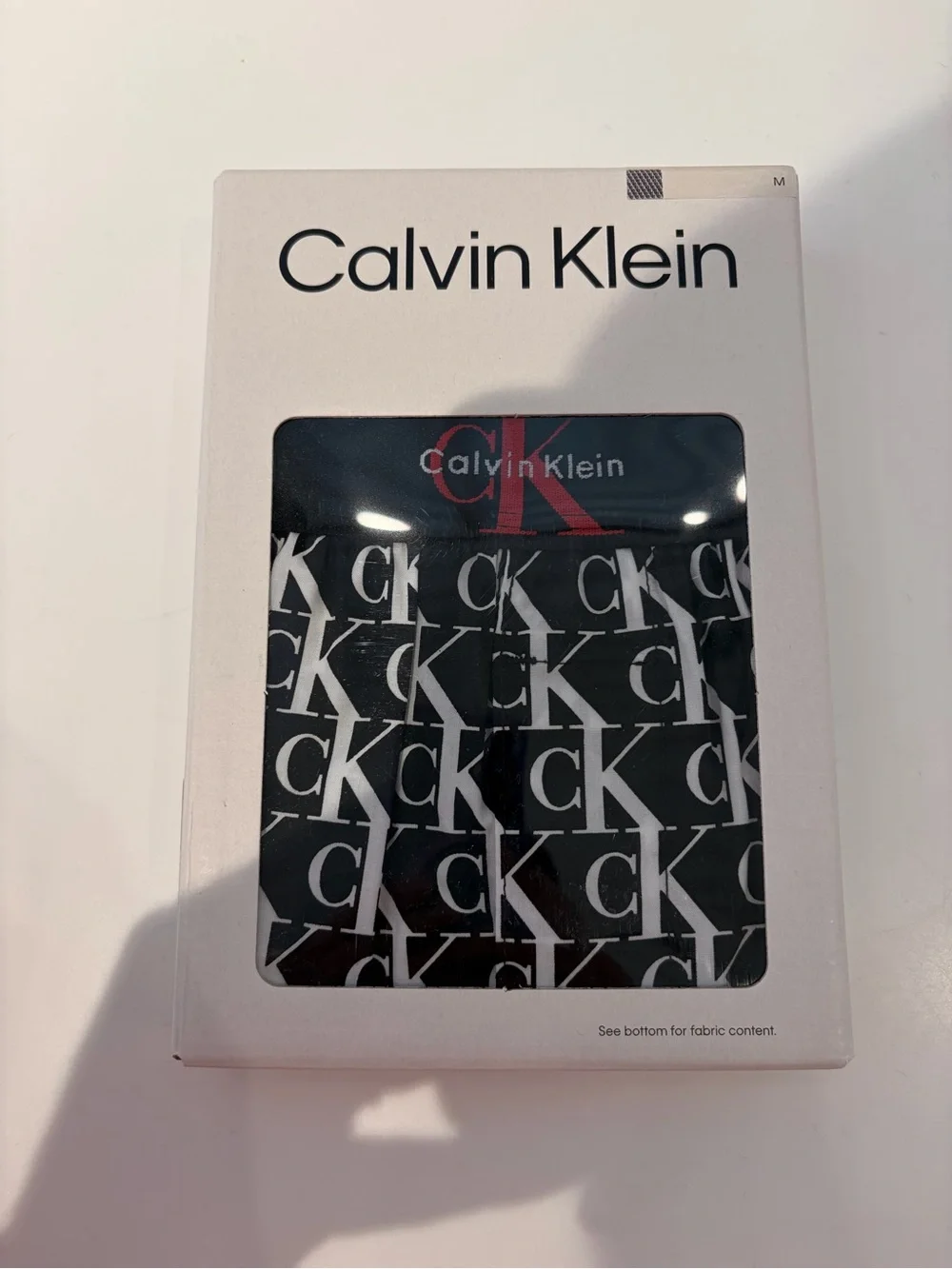 Calvin Klein Microfiber low rise  Trunk - graphic monogram stretch